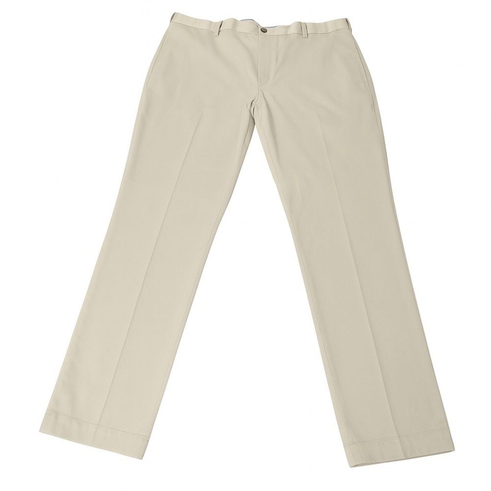 Brooks Brothers Pants Men's 42x29 Beige Advantage Chino‎ Clark Cotton